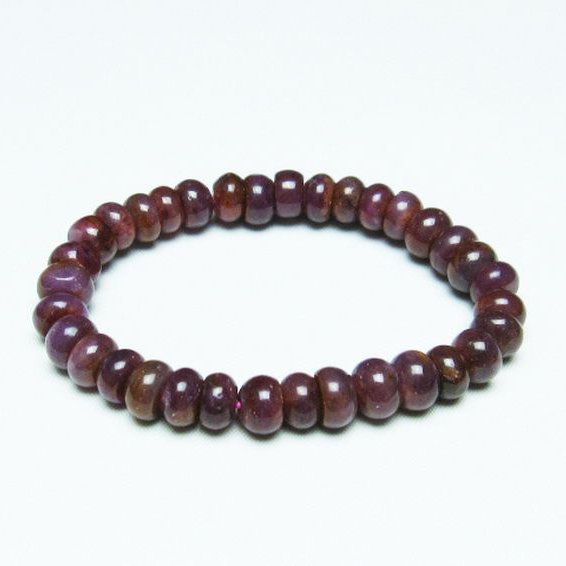 ルビー ブレスレット 9mm [T430-4794]