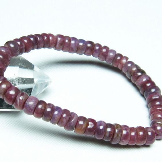 ルビー ブレスレット 7mm [T430-4802]