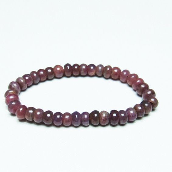 ルビー ブレスレット 7mm [T430-4803]