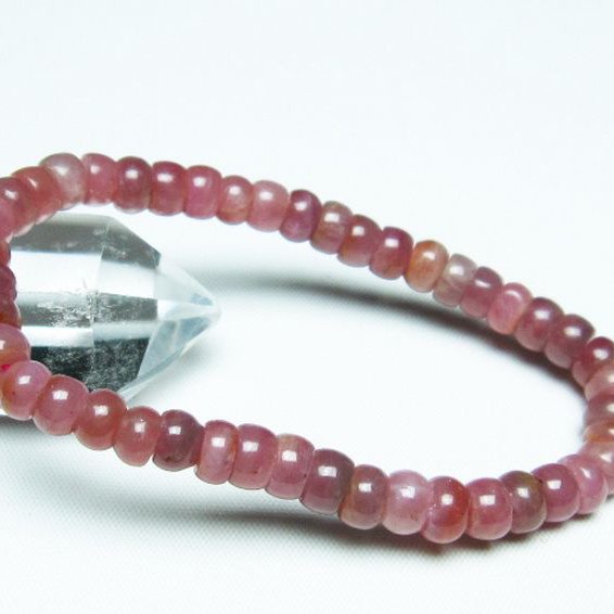 ルビー ブレスレット 7mm [T430-4813]