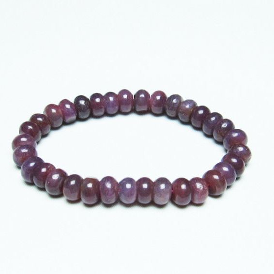 ルビー ブレスレット 9mm [T430-4832]