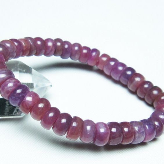 ルビー ブレスレット 9mm [T430-4833]