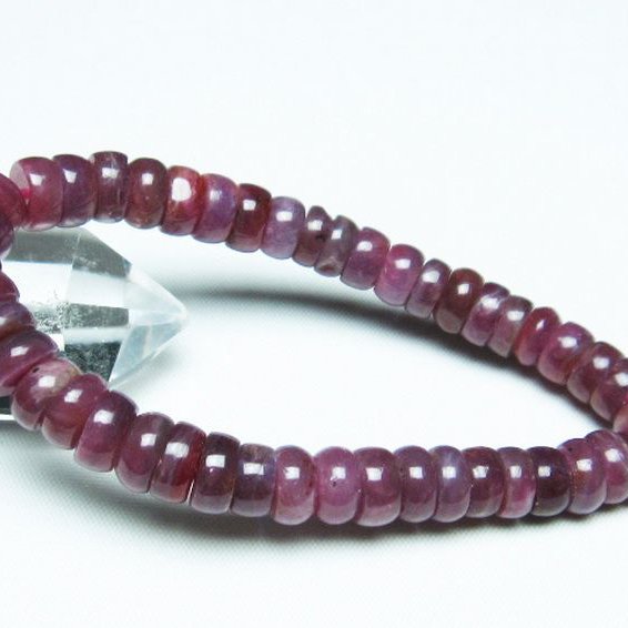 ルビー ブレスレット 8mm [T430-4839]