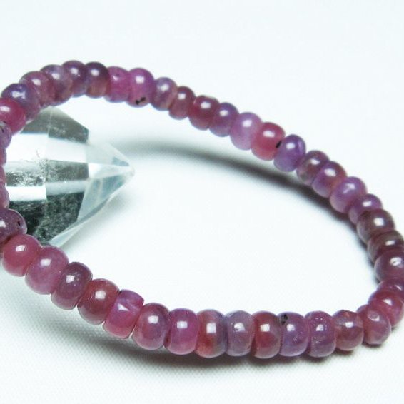 ルビーブレスレット7mm