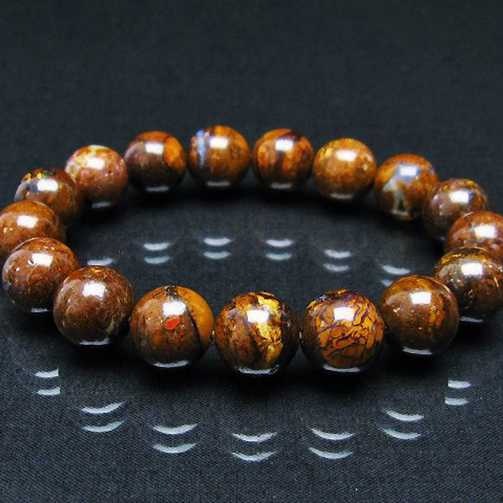 アイアンオパール  ブレスレット 12mm [T435-7940]