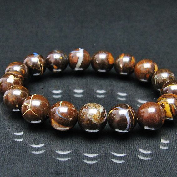 アイアンオパール  ブレスレット 12mm [T435-8076]