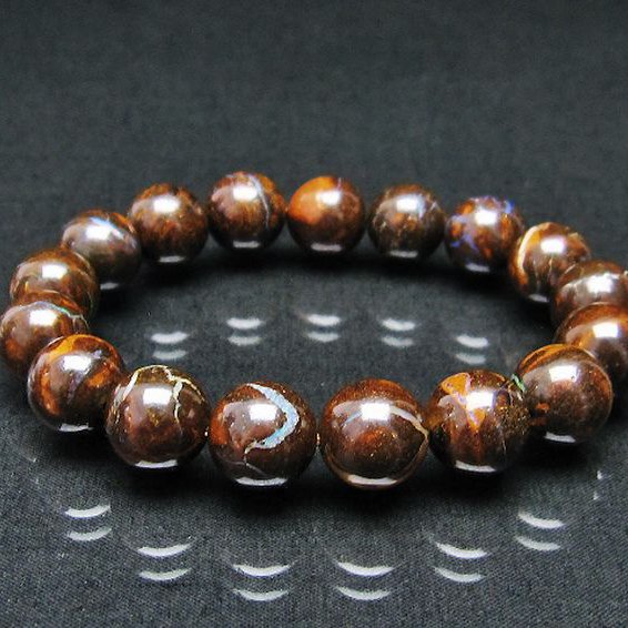 アイアンオパール  ブレスレット  12mm [T435-8079]