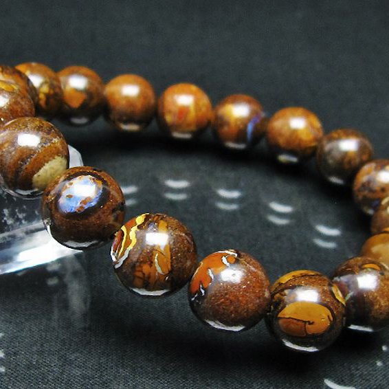 アイアンオパール  ブレスレット 12mm [T435-8080]