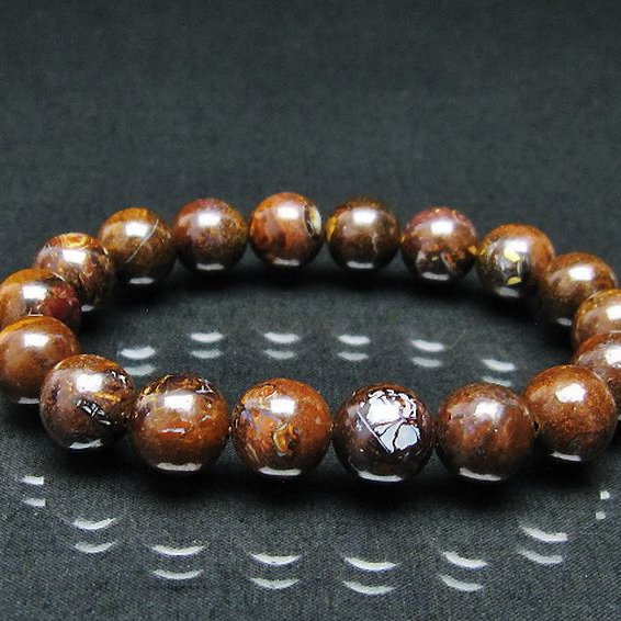 アイアンオパール  ブレスレット 12mm [T435-8117]