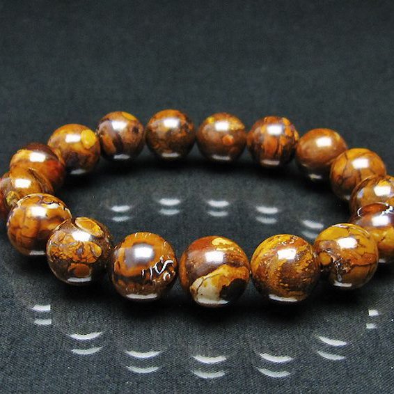 アイアンオパール  ブレスレット 12mm [T435-8118]