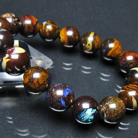 アイアンオパール ブレスレット 13mm [t435-8185]