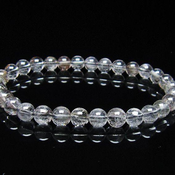 放射プラチナルチル ブレスレット 7mm [T437-2277]