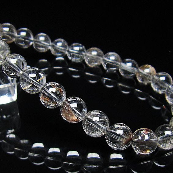 放射プラチナルチル ブレスレット 8mm [t437-2287]