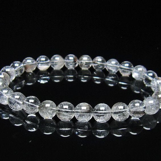 放射プラチナルチル ブレスレット 7mm [T437-2298]