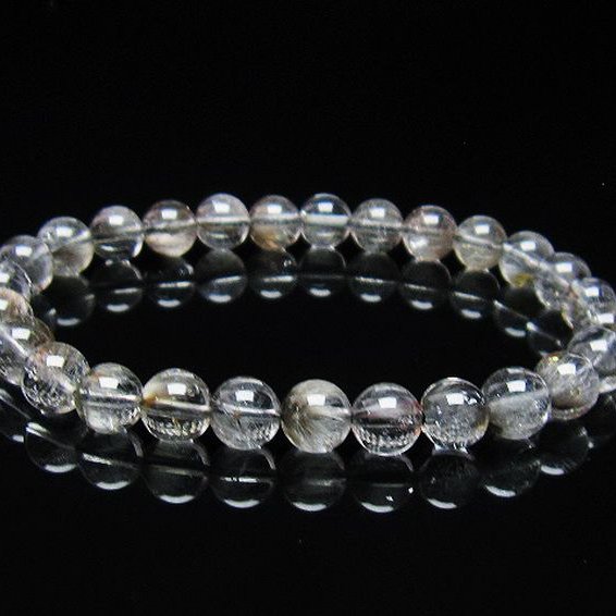 放射プラチナルチル ブレスレット 7mm [T437-2368]