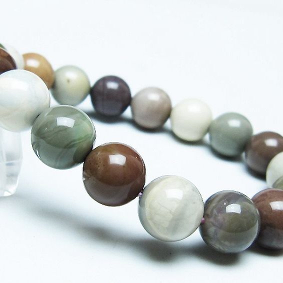 アゲート ブレスレット 11mm [T439-1424]