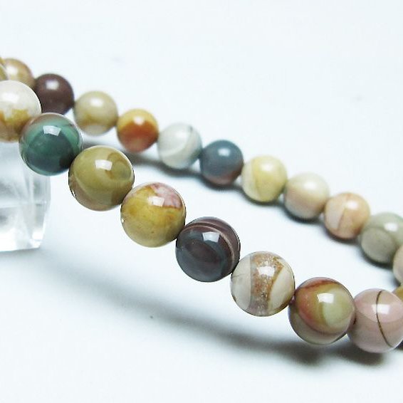 アゲート ブレスレット 8mm [T439-1488]