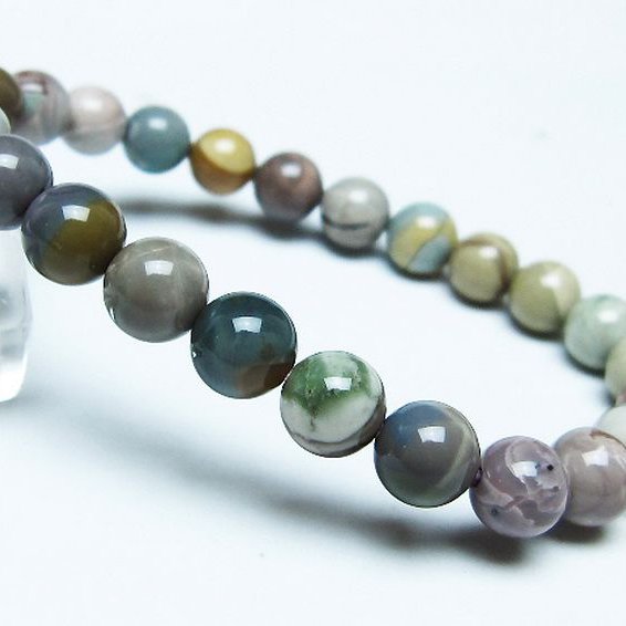 アゲート ブレスレット 8mm [T439-1489]