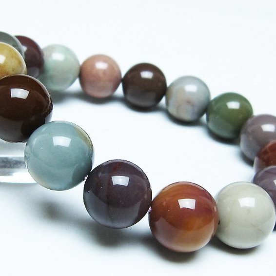 アゲート ブレスレット 14mm [T439-1526]