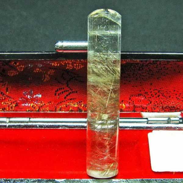 豪華プラチナルチル 印材　 12mm [T44-867]