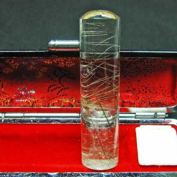 豪華プラチナルチル 印材　 15mm [T44-873]