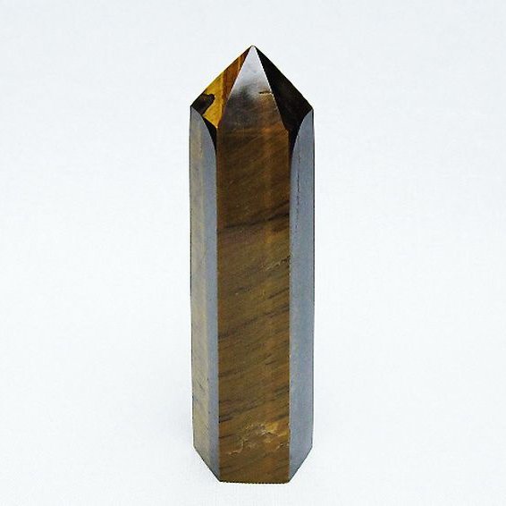 タイガーアイ※黄虎目石 六角柱[T443-4711]