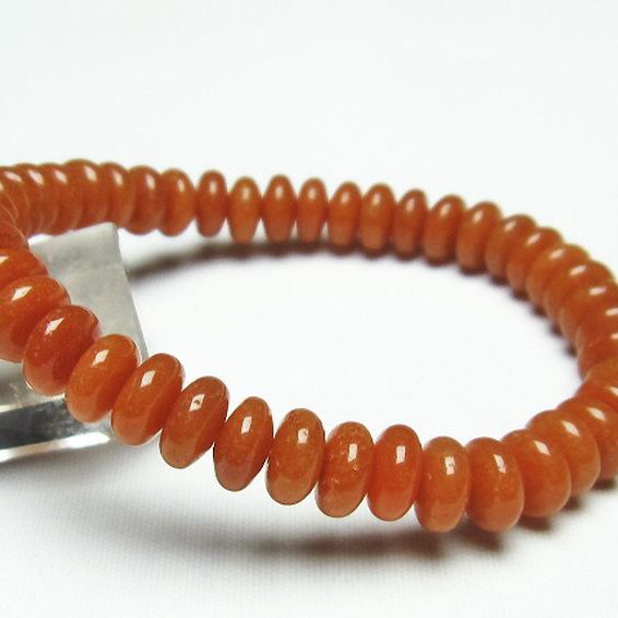 赤インド翡翠  ブレスレット 8mm [T445-1660]