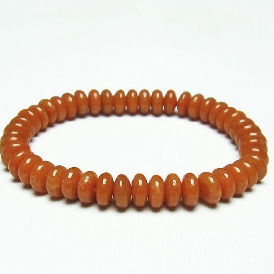 赤インド翡翠  ブレスレット 8mm [T445-1739]