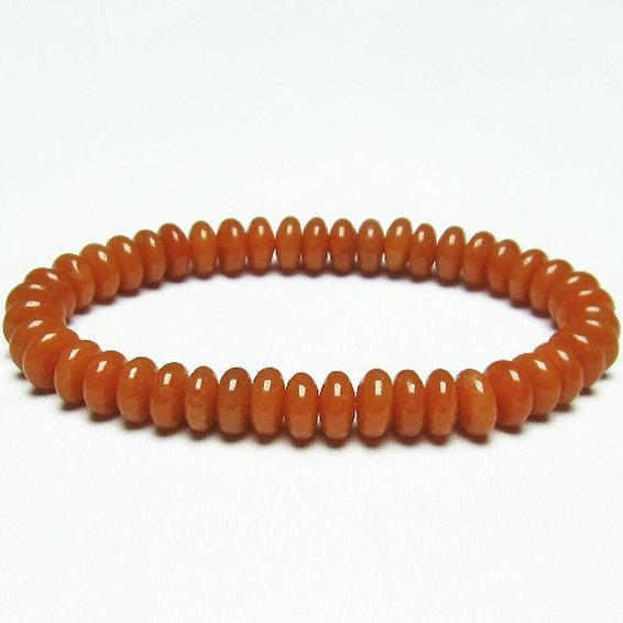 赤インド翡翠  ブレスレット 8mm [T445-1745]