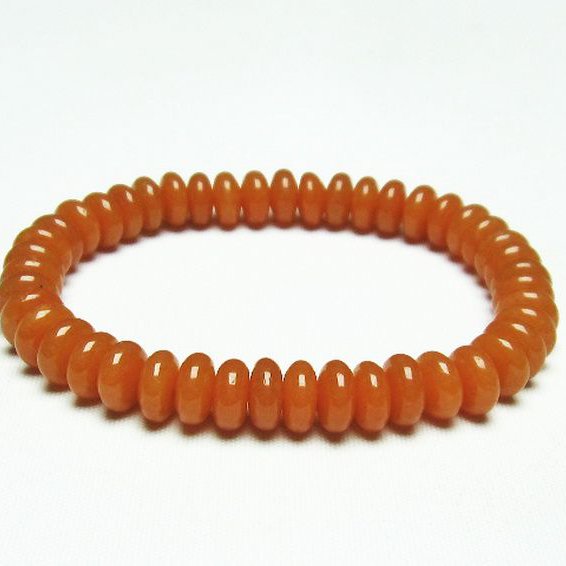 赤インド翡翠   ブレスレット  8mm [T445-1789]