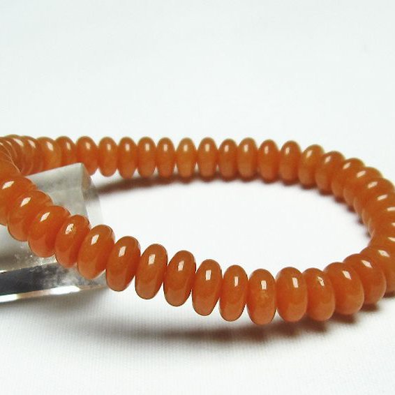 赤インド翡翠  ブレスレット 8mm [T445-1823]