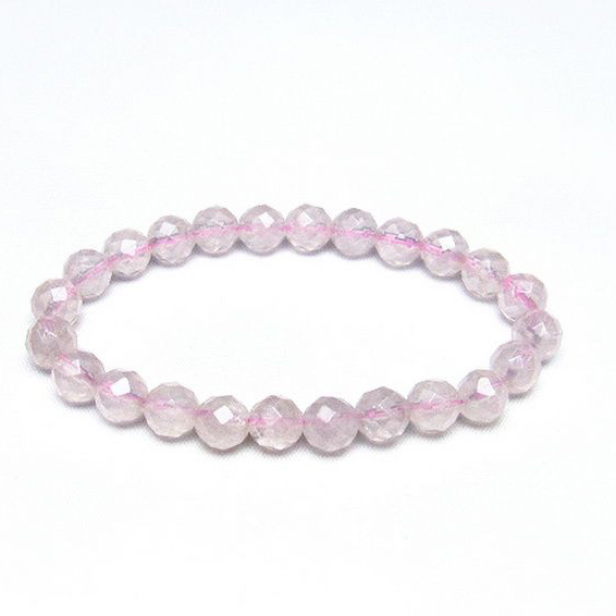 ローズクォーツ ブレスレット 8mm [T446-1954]