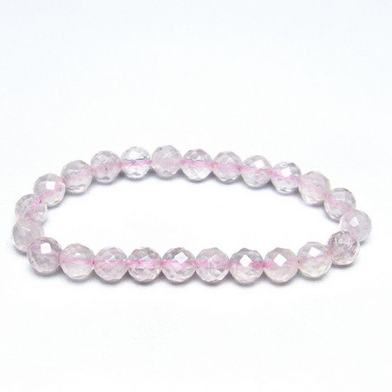 ローズクォーツ ブレスレット 8mm [T446-1971]