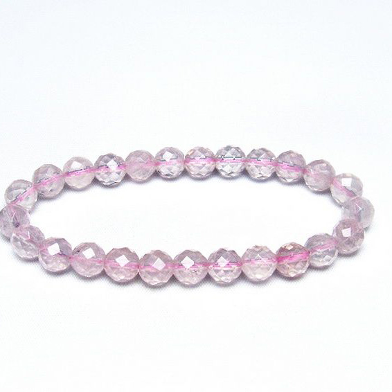 ローズクォーツ ブレスレット 8mm [T446-2011]