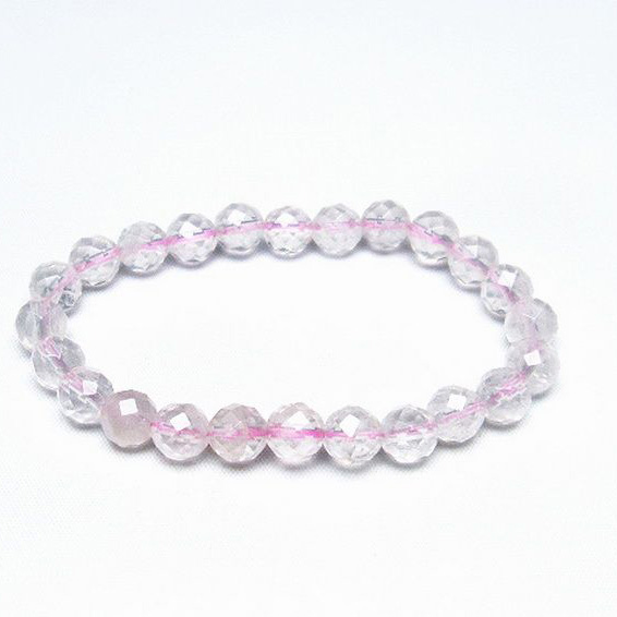 ローズクォーツ ブレスレット 8mm [T446-2033]