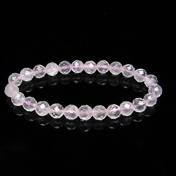 ローズクォーツ ブレスレット 8mm [T446-2038]