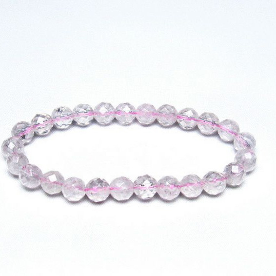 ローズクォーツ ブレスレット 8mm [T446-2068]