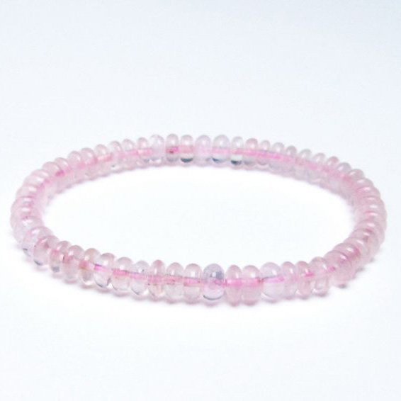 ローズクォーツ ブレスレット 6mm [T446-2336]