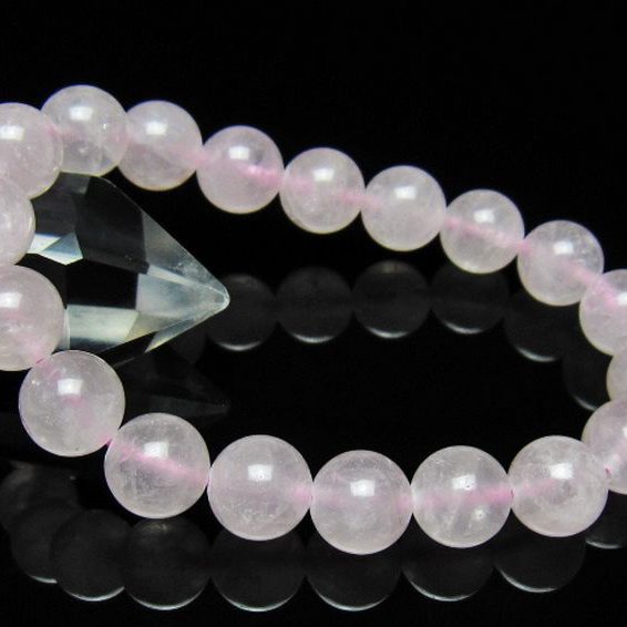 ローズクォーツ ブレスレット 10mm [t446-2738]