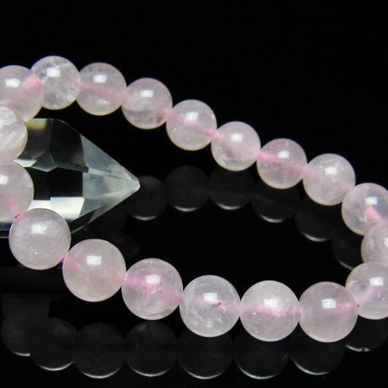 ローズクォーツ ブレスレット 10mm [t446-2796]