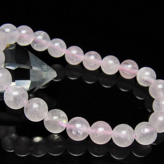 ローズクォーツ ブレスレット 9mm [t446-2880]