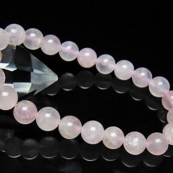 ローズクォーツ ブレスレット 8mm [t446-2901]