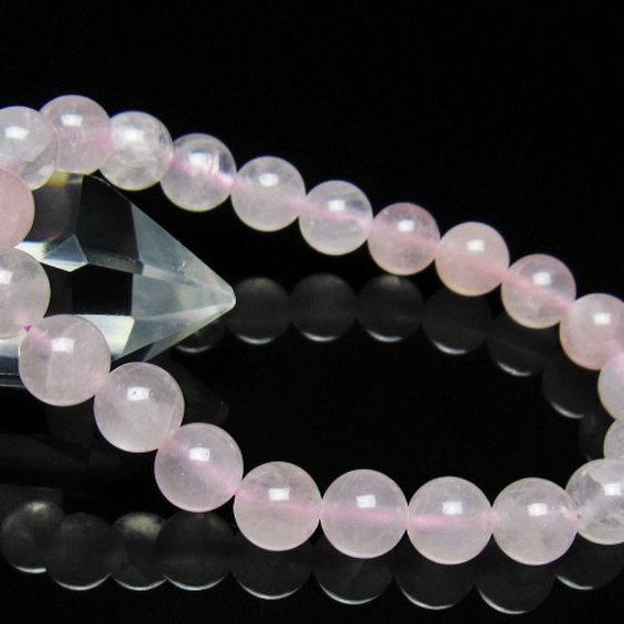 ローズクォーツ ブレスレット 9mm [t446-2915]