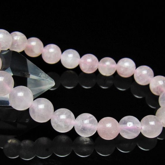 ローズクォーツ ブレスレット 8mm [t446-2923]