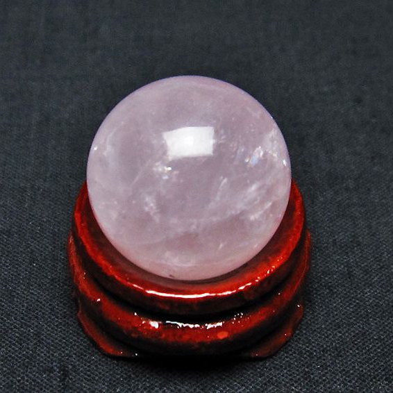 ローズクォーツ 丸玉 20mm [t451-9487]