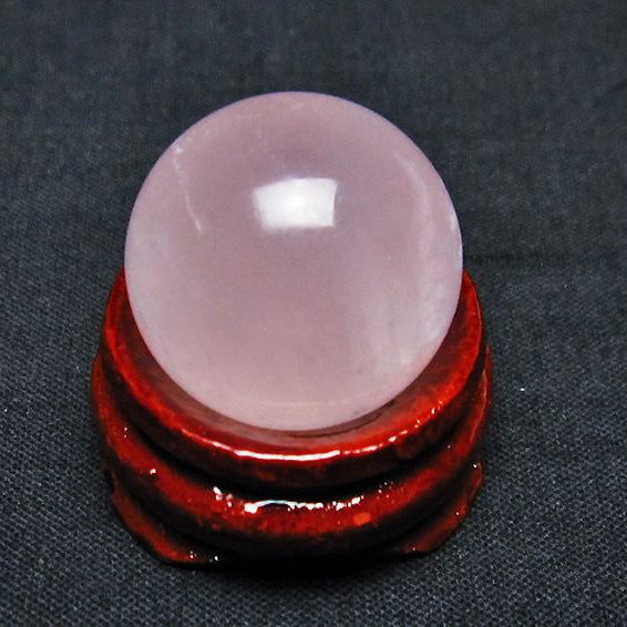 ローズクォーツ 丸玉 20mm [t451-9498]