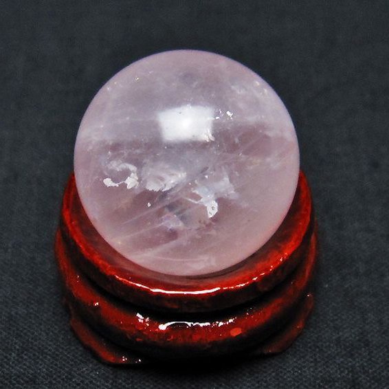 ローズクォーツ 丸玉 20mm [T451-9507]