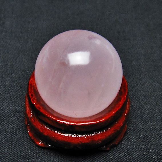 ローズクォーツ 丸玉 20mm [t451-9520]