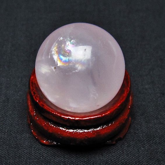 ローズクォーツ 丸玉 20mm [t451-9522]