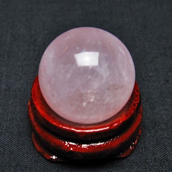 ローズクォーツ 丸玉 20mm [T451-9548]